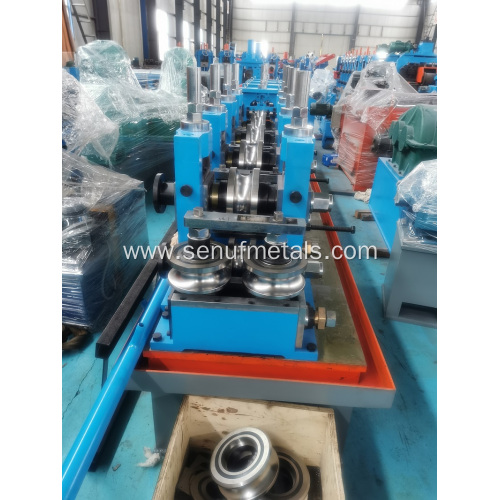 High speed big diameter spiral tube mill line